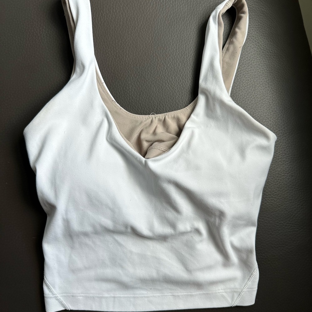 White Sleeveless Women's Top